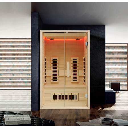 Инфракрасная сауна Mexda WS-1808 красный кедр 1500*1050*1900