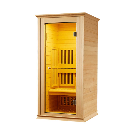 Инфракрасная сауна Mexda WS-1701SR красный кедр 1000*1000*2000